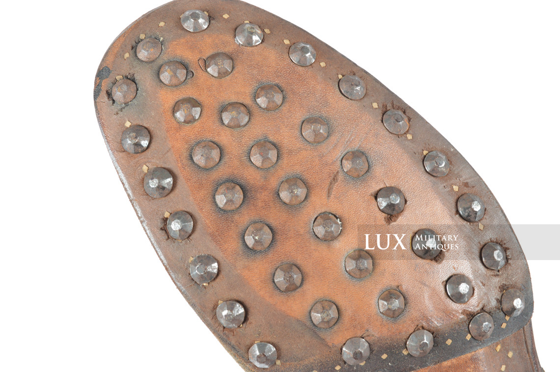 Early-war German low ankle combat boots, « Hoffmann 1941 » - photo 31