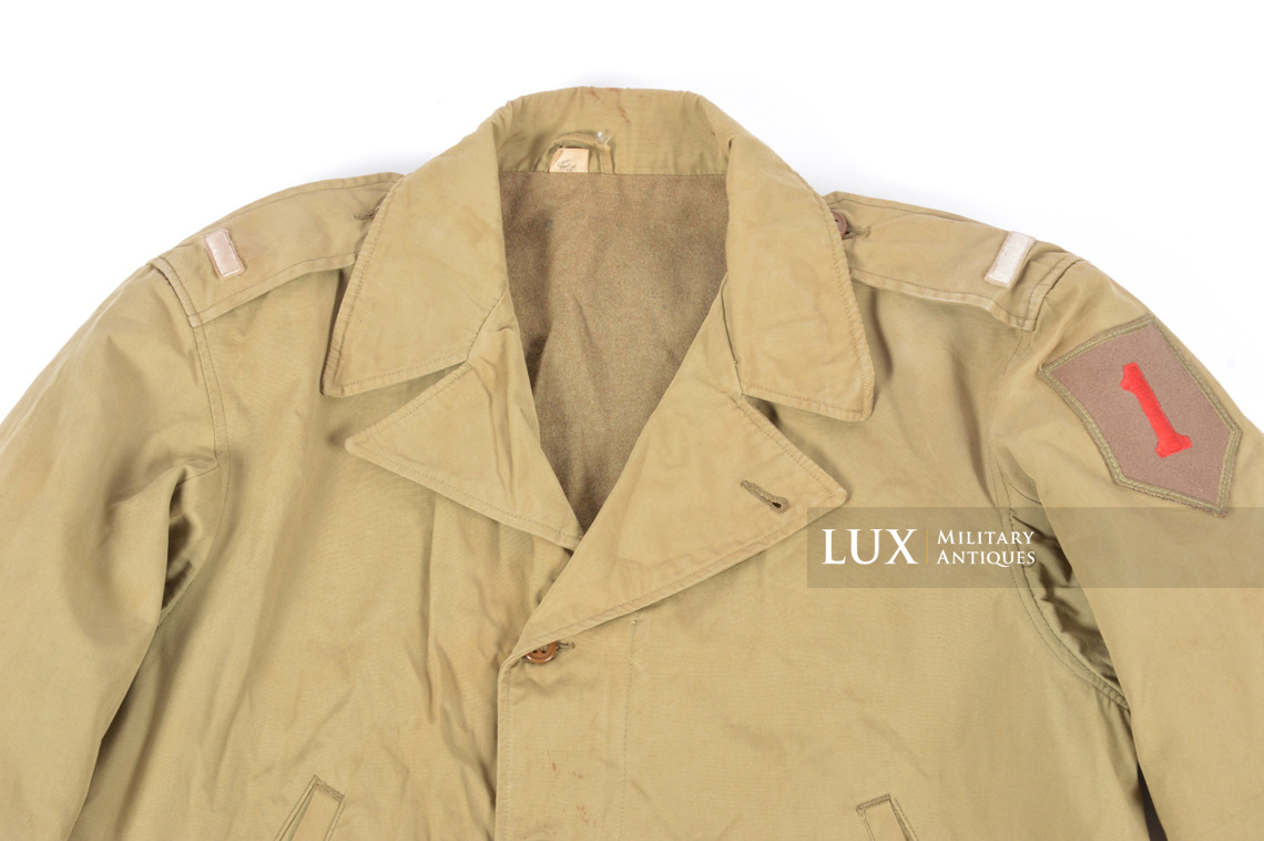 Blouson de combat US M41 First Lieutenant, 1st Infantry Division « Big Red One » - photo 9