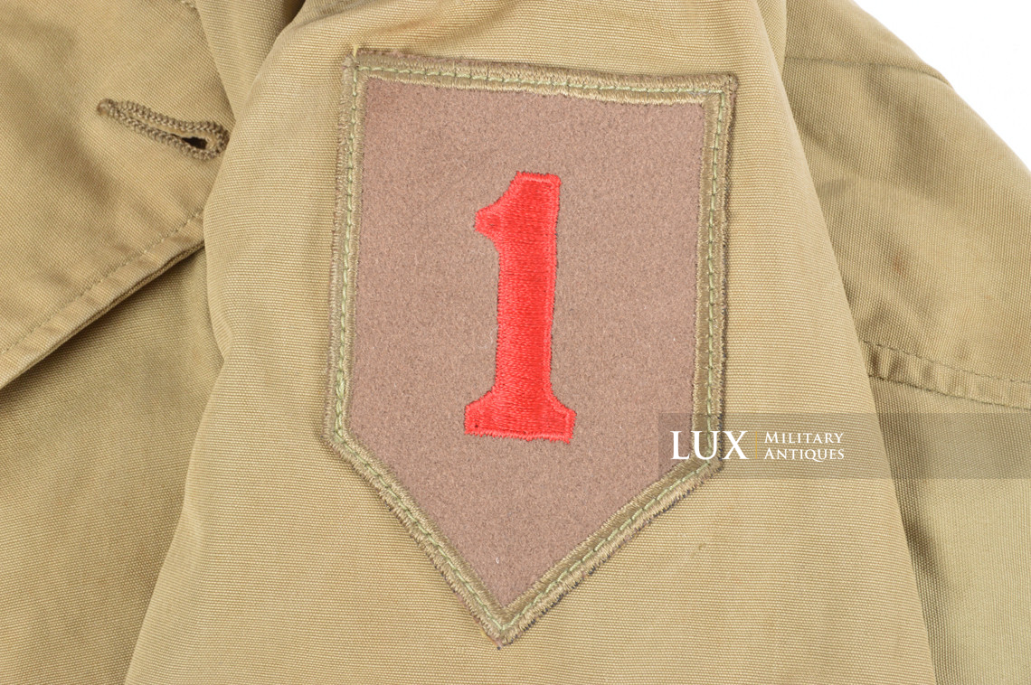 Blouson de combat US M41 First Lieutenant, 1st Infantry Division « Big Red One » - photo 18