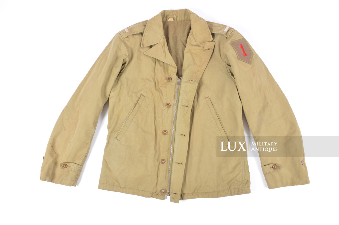 Blouson de combat US M41 First Lieutenant, 1st Infantry Division « Big Red One » - photo 23