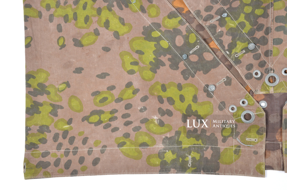 Waffen-SS camouflage shelter quarter / poncho, « plane tree 5/6 » - photo 8