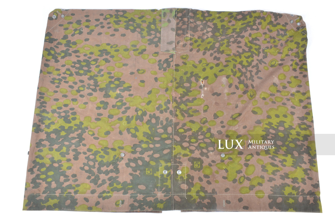 Waffen-SS camouflage shelter quarter / poncho, « plane tree 5/6 » - photo 13