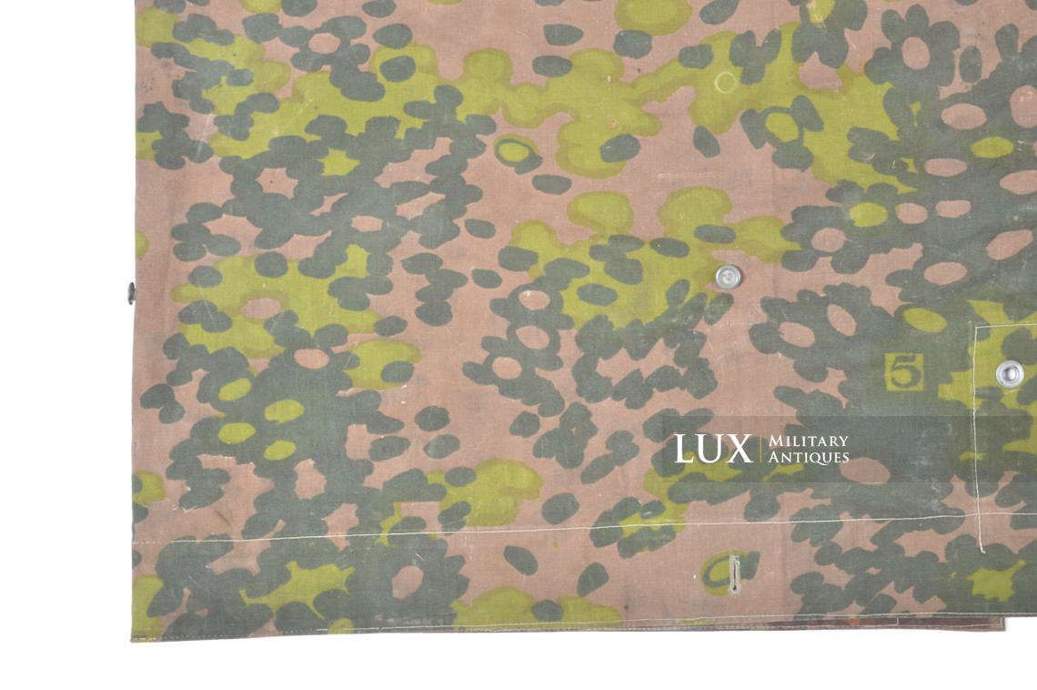 Waffen-SS camouflage shelter quarter / poncho, « plane tree 5/6 » - photo 14