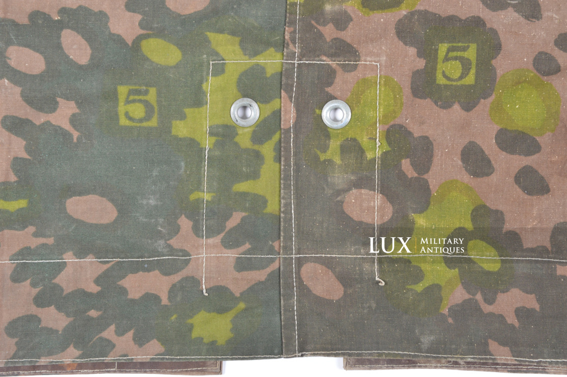 Waffen-SS camouflage shelter quarter / poncho, « plane tree 5/6 » - photo 18