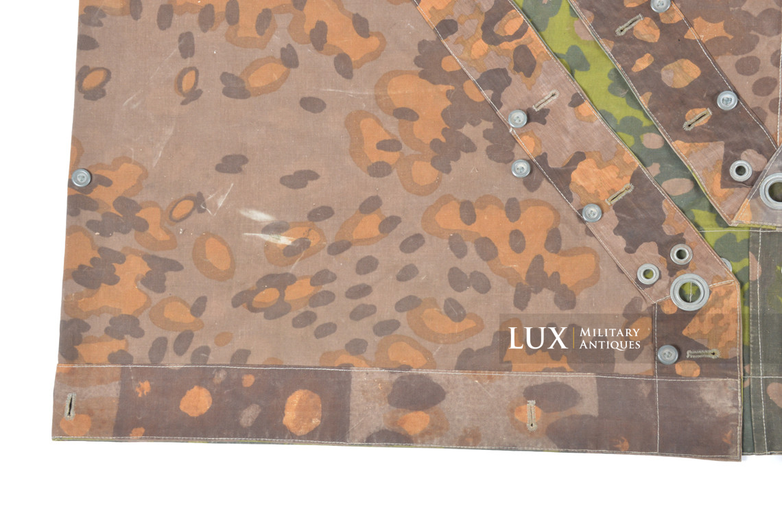 Waffen-SS camouflage shelter quarter / poncho, « plane tree 5/6 » - photo 21