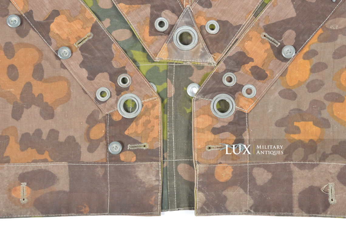 Waffen-SS camouflage shelter quarter / poncho, « plane tree 5/6 » - photo 25