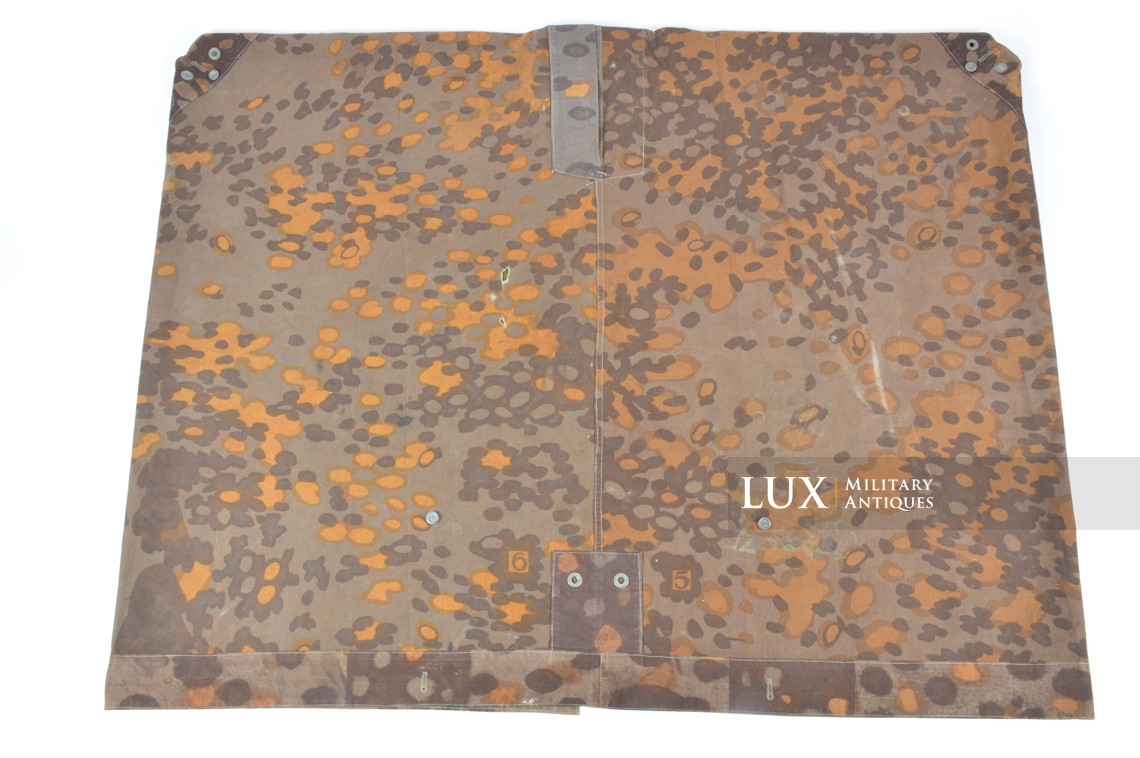 Waffen-SS camouflage shelter quarter / poncho, « plane tree 5/6 » - photo 26