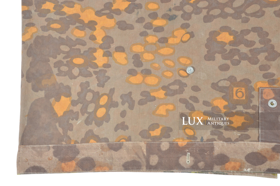 Waffen-SS camouflage shelter quarter / poncho, « plane tree 5/6 » - photo 27