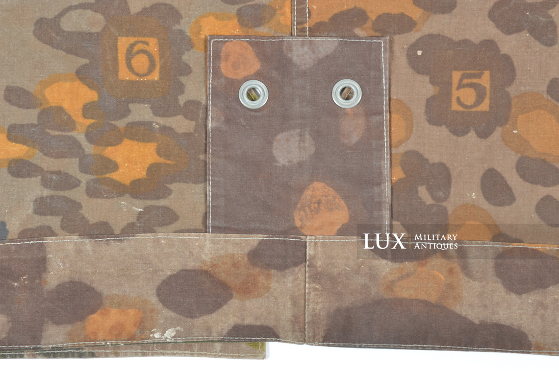 Waffen-SS camouflage shelter quarter / poncho, « plane tree 5/6 » - photo 31