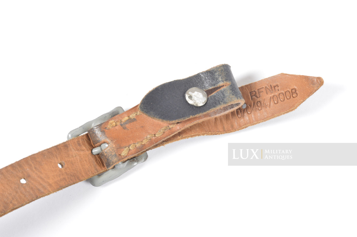 Late-war German helmet chinstrap, « RFNr. 0/0494/008 » - photo 8