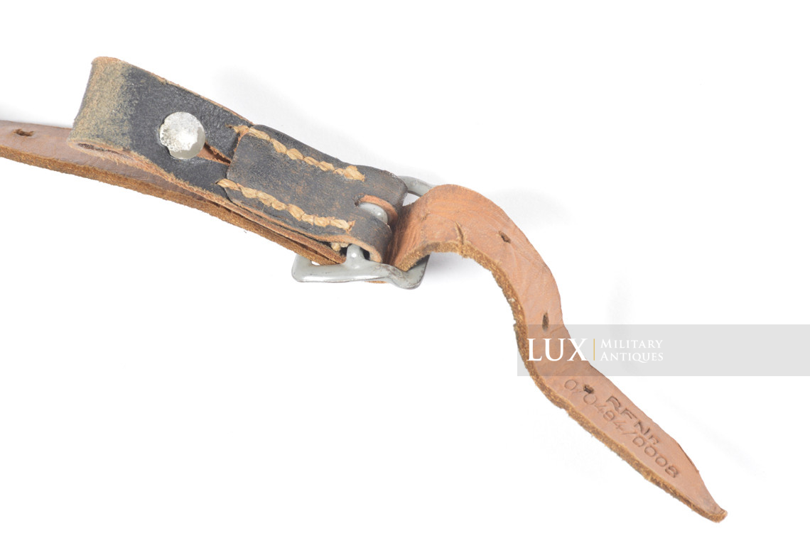 Late-war German helmet chinstrap, « RFNr. 0/0494/008 » - photo 12