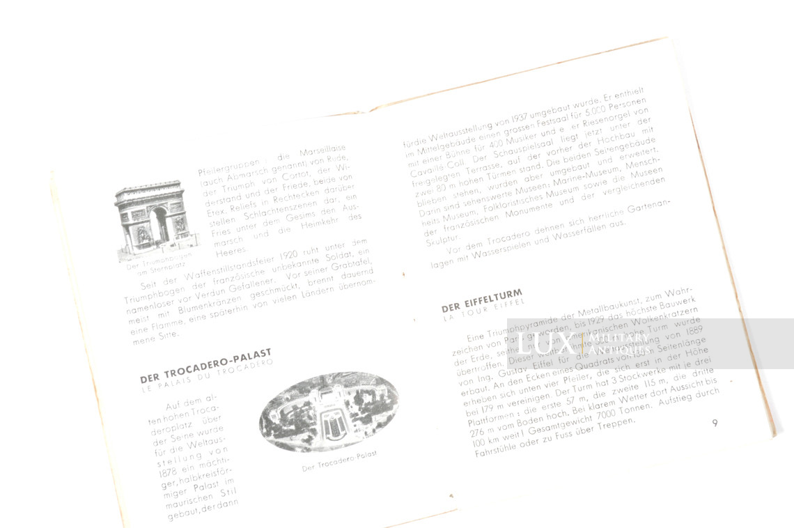 German illustrated guide book, « Paris » - photo 9