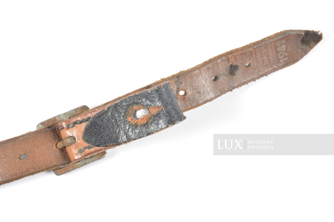 Early-war German helmet chinstrap, « Wilhelm Eilers 1941 » - photo 10