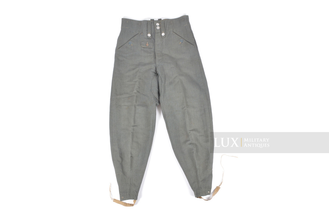 Heer / Waffen-SS M43 gabardine combat trousers, « Keilhose » - photo 14