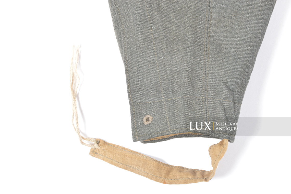 Heer / Waffen-SS M43 gabardine combat trousers, « Keilhose » - photo 19
