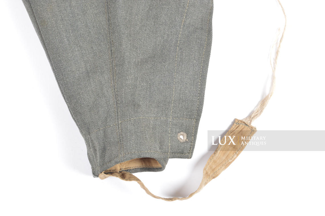 Heer / Waffen-SS M43 gabardine combat trousers, « Keilhose » - photo 20