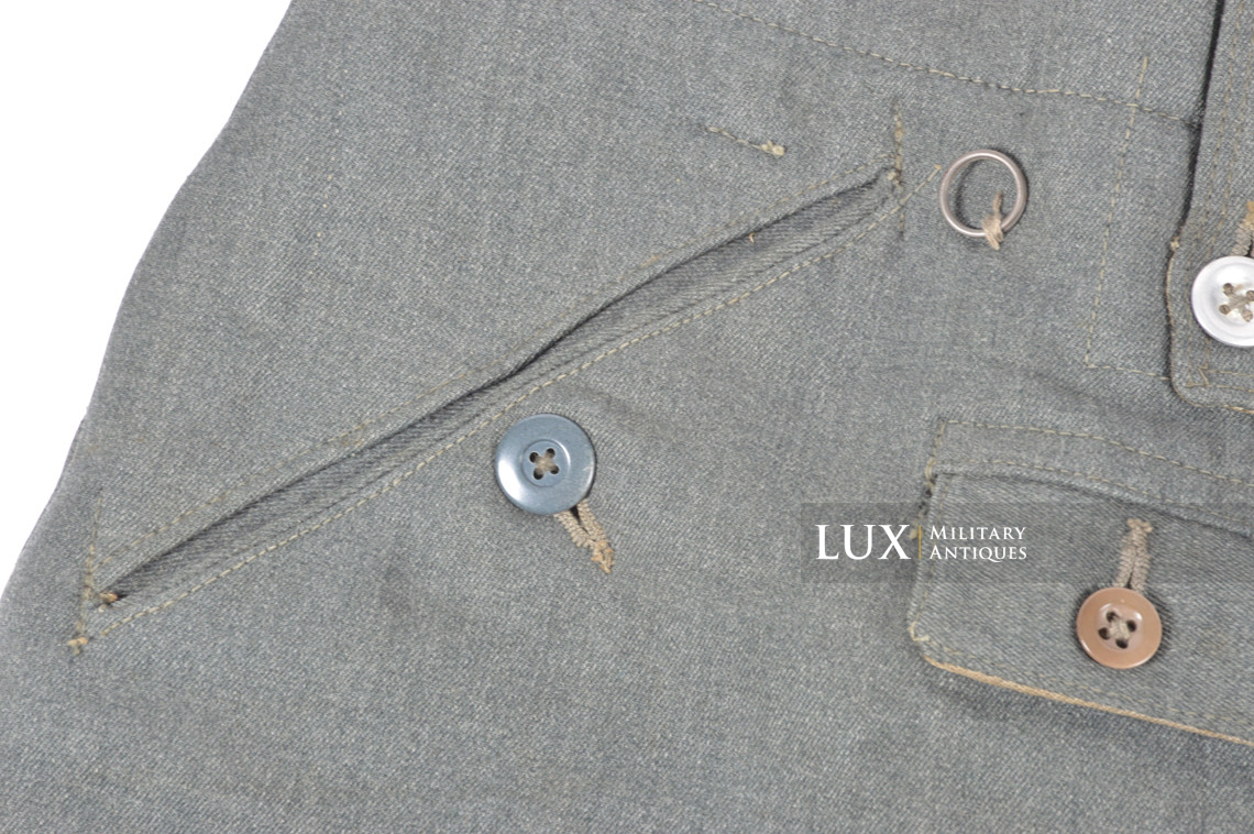 Heer / Waffen-SS M43 gabardine combat trousers, « Keilhose » - photo 17