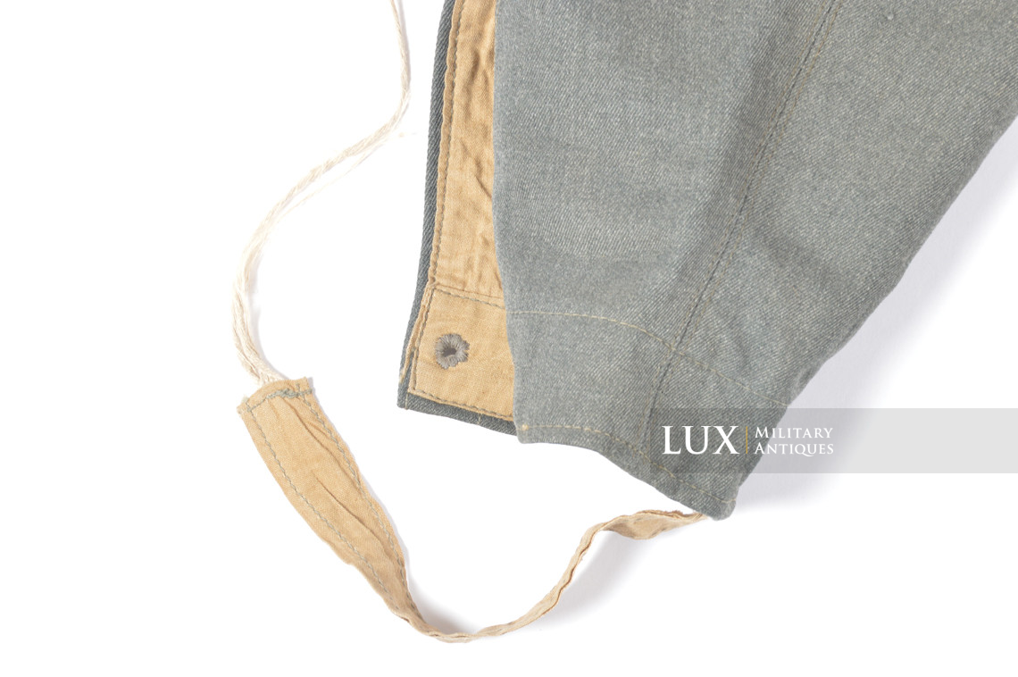 Heer / Waffen-SS M43 gabardine combat trousers, « Keilhose » - photo 24