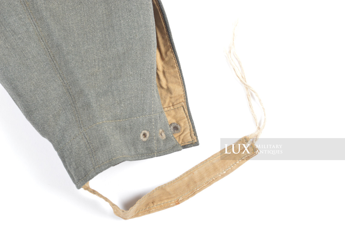 Heer / Waffen-SS M43 gabardine combat trousers, « Keilhose » - photo 25