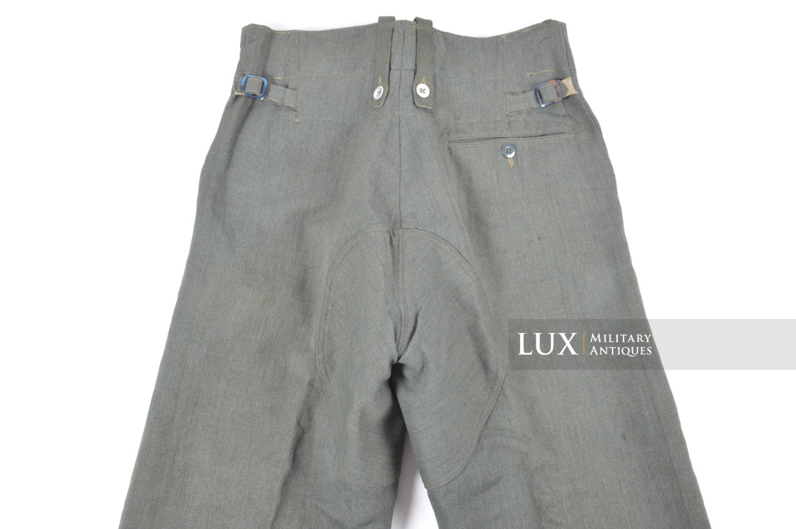 Heer / Waffen-SS M43 gabardine combat trousers, « Keilhose » - photo 22
