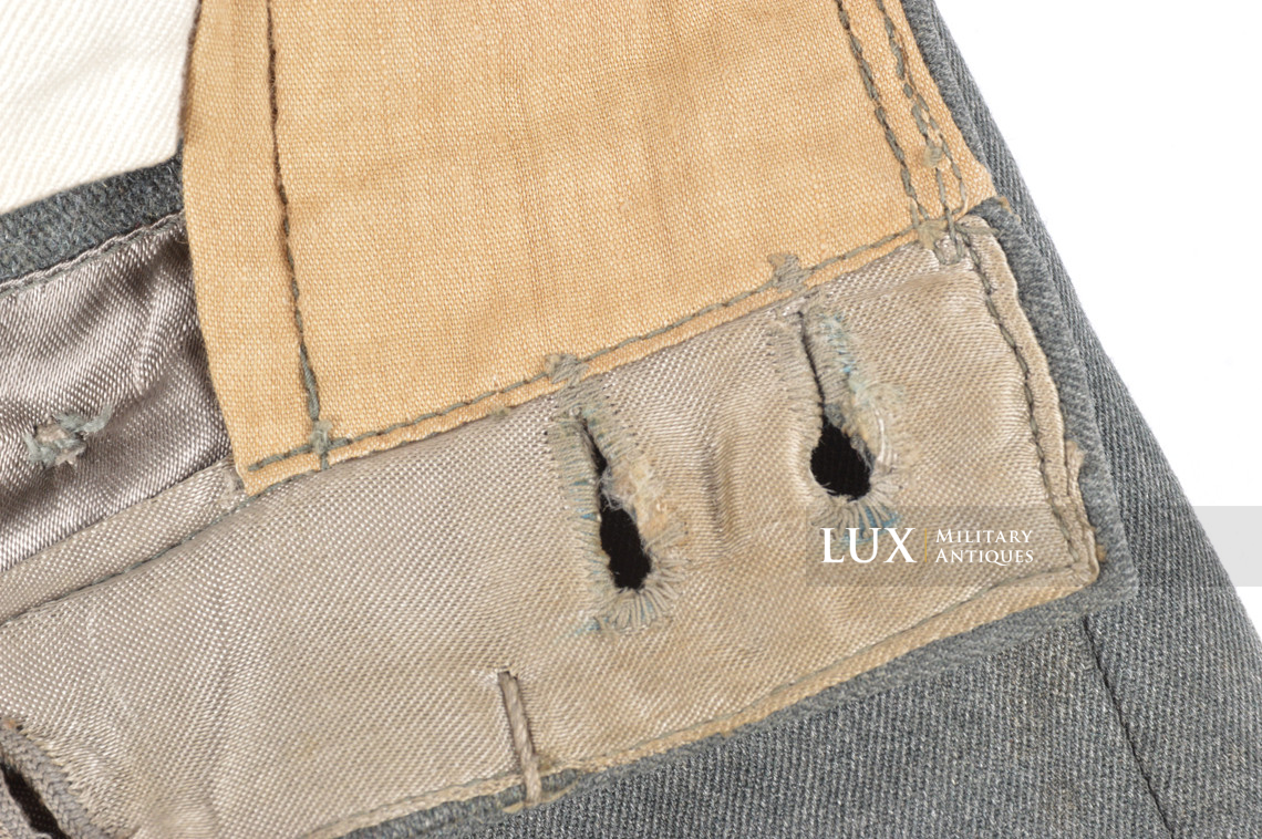 Heer / Waffen-SS M43 gabardine combat trousers, « Keilhose » - photo 27