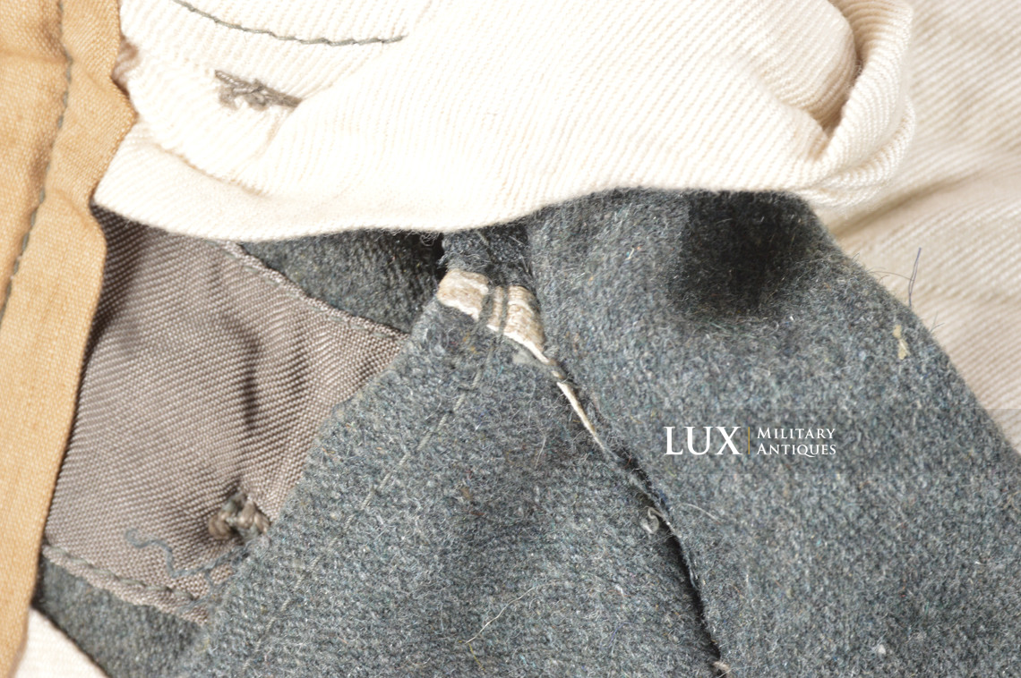 Heer / Waffen-SS M43 gabardine combat trousers, « Keilhose » - photo 31