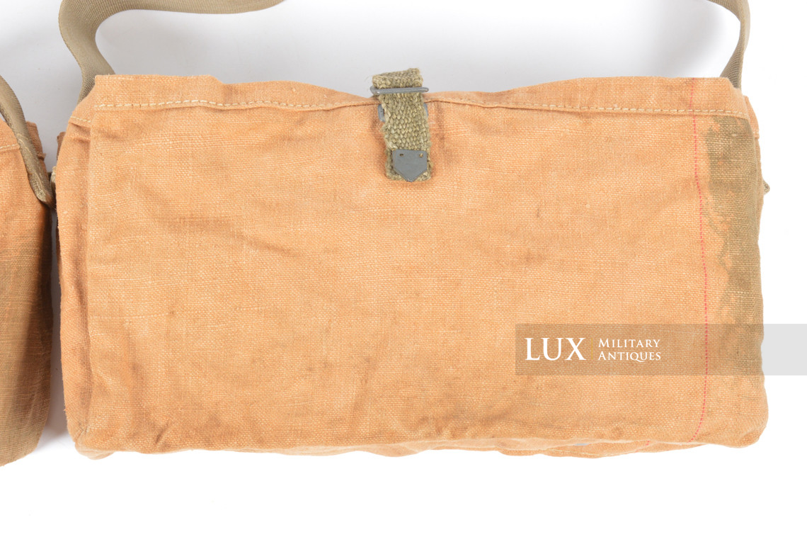 Very rare German late-war MG34/42 ammunition carrier bag set, « dkk44 » - photo 10