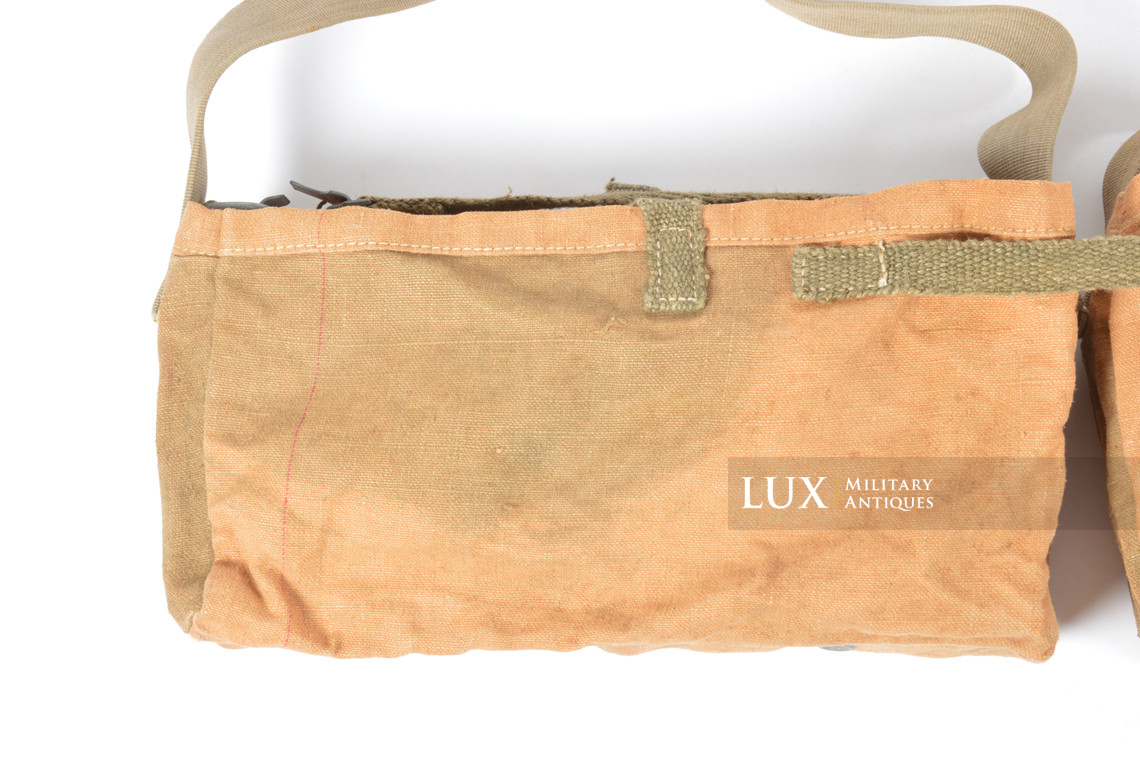 Very rare German late-war MG34/42 ammunition carrier bag set, « dkk44 » - photo 15