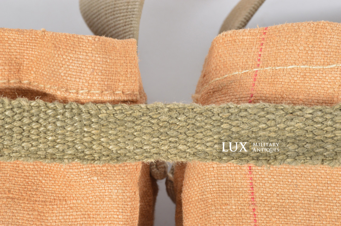 Very rare German late-war MG34/42 ammunition carrier bag set, « dkk44 » - photo 19