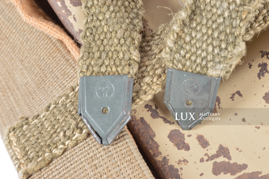 Very rare German late-war MG34/42 ammunition carrier bag set, « dkk44 » - photo 42