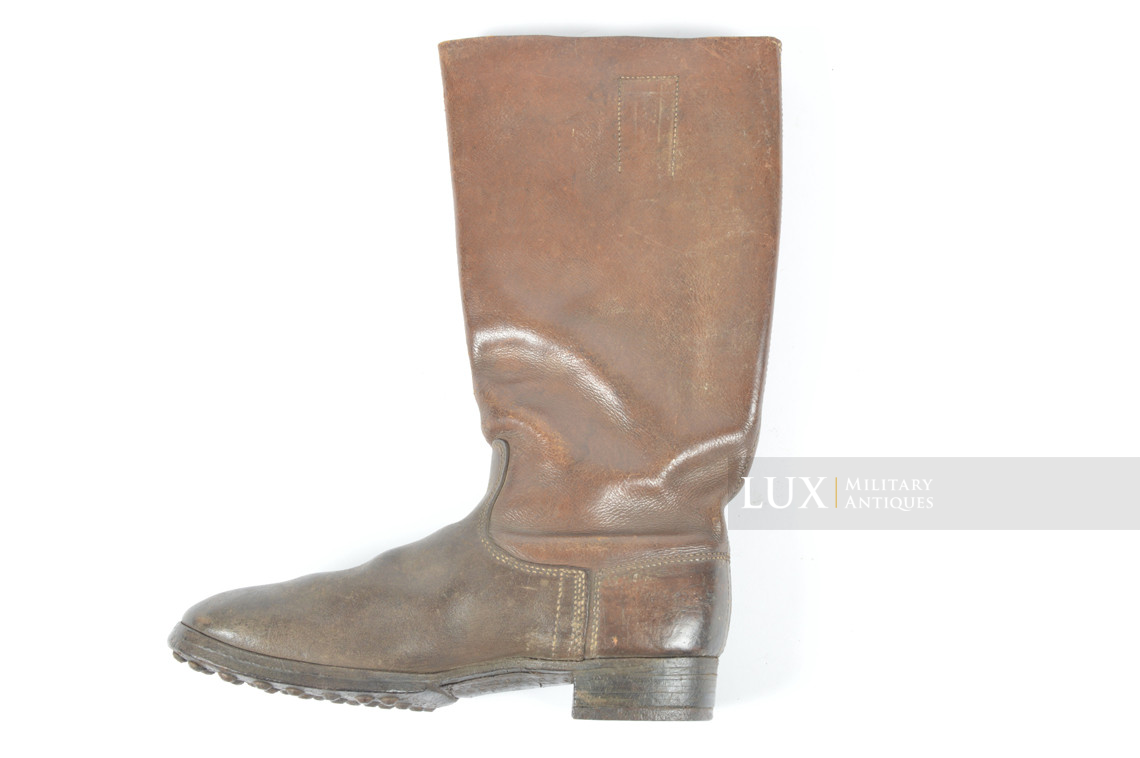 Early-war German issue brown jackboots, « KRAFFT » - photo 12