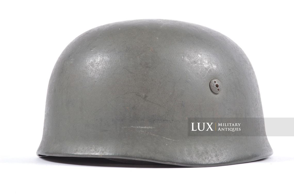 Late war M38 German Paratrooper combat helmet, « ckl68 » - photo 7