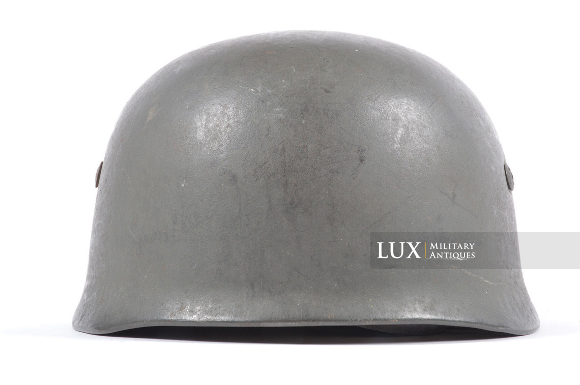Late war M38 German Paratrooper combat helmet, « ckl68 » - photo 8