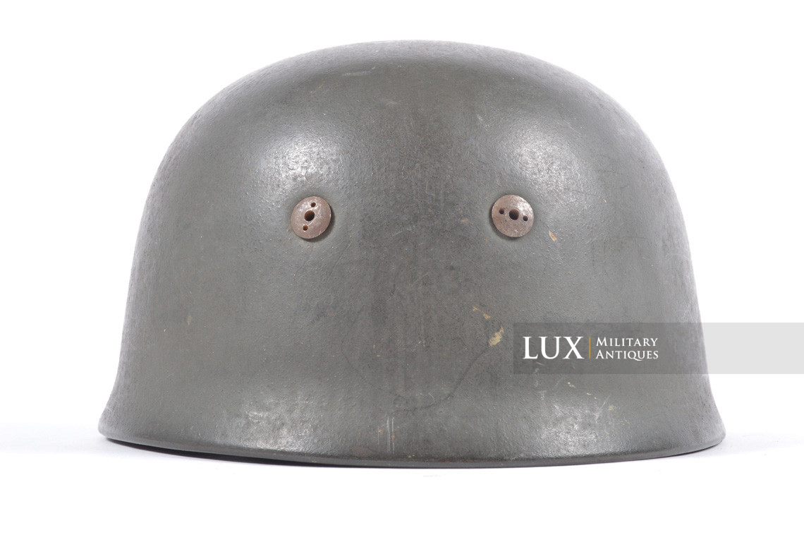 Late war M38 German Paratrooper combat helmet, « ckl68 » - photo 12