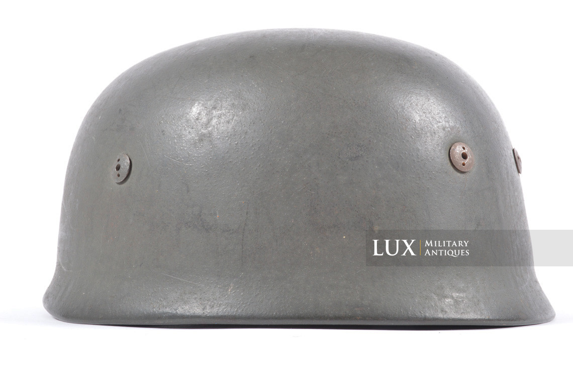 Late war M38 German Paratrooper combat helmet, « ckl68 » - photo 13
