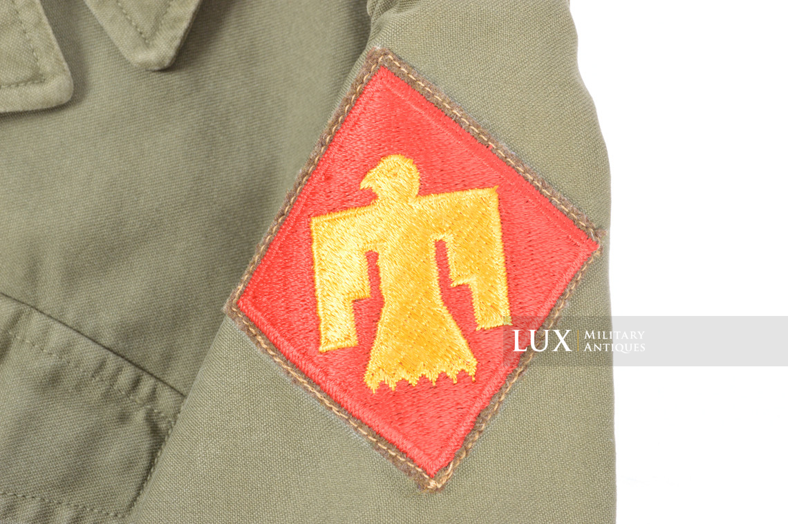 US 45th Infantry Division M43 combat field jacket, « Thunderbird » - photo 11