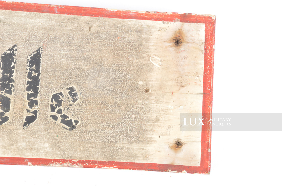 German command location sign, « Befehlsstelle » - photo 16