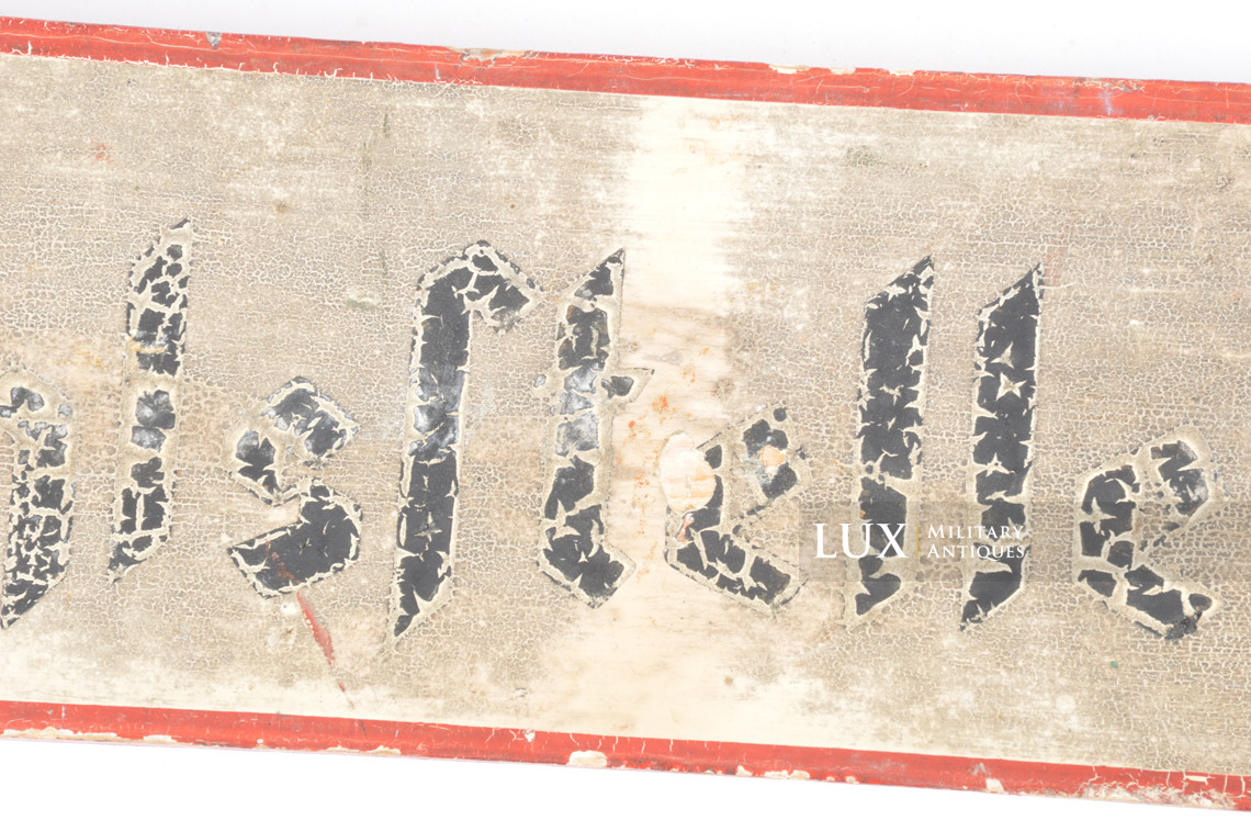 German command location sign, « Befehlsstelle » - photo 18