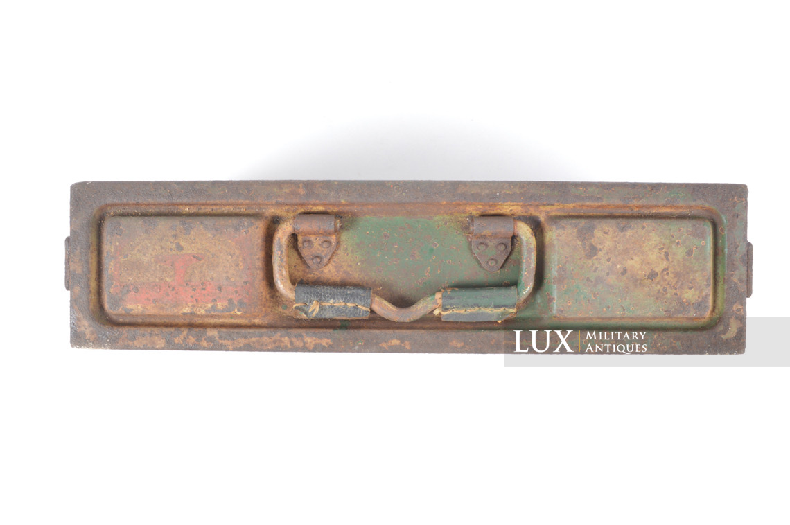 German late-war camouflage two-tone MG34/42 ammunitions case, « FJR6 » - photo 13