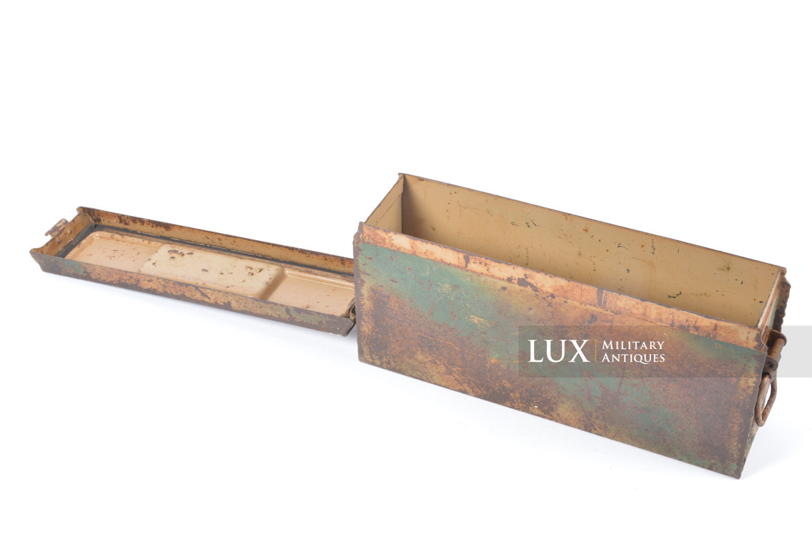 German late-war camouflage two-tone MG34/42 ammunitions case, « FJR6 » - photo 35