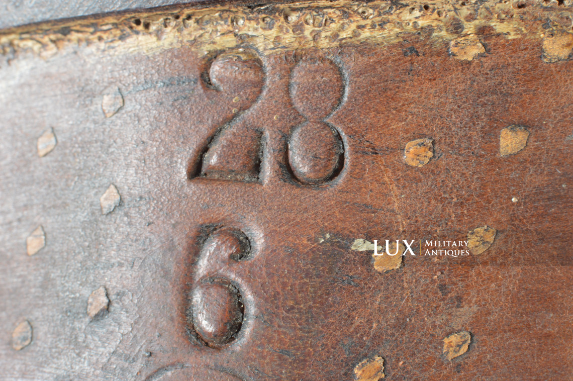 Rare late-war Waffen-SS issued combat brown jackboots, « SS - 1943 » - photo 20