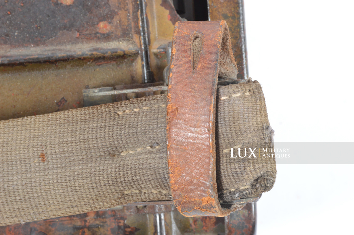 German three-tone camouflage portable field radio transceiver set, « Feldfu.b1 » - photo 34