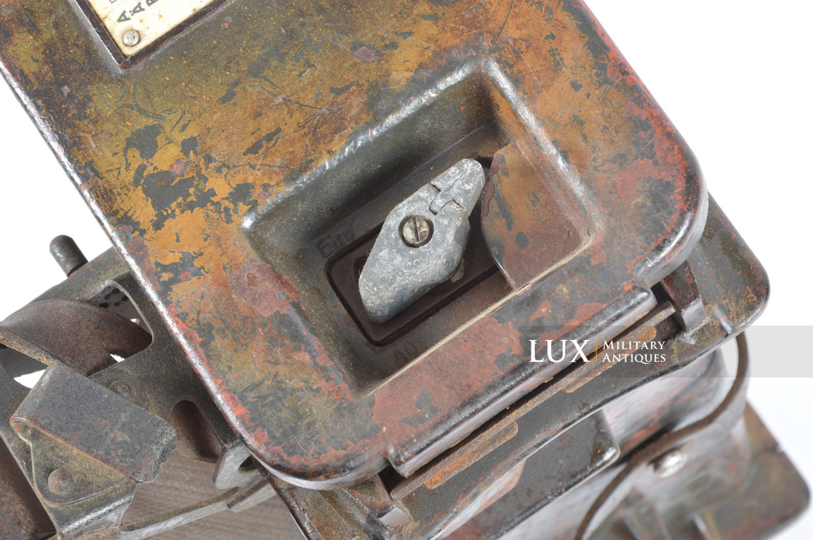 German three-tone camouflage portable field radio transceiver set, « Feldfu.b1 » - photo 43