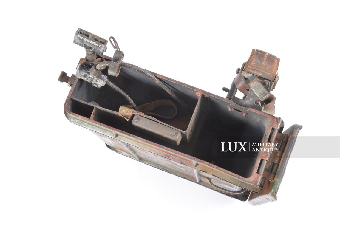 German three-tone camouflage portable field radio transceiver set, « Feldfu.b1 » - photo 55