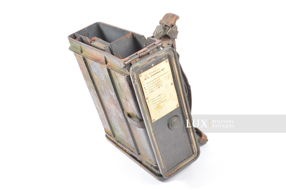 German three-tone camouflage portable field radio transceiver set, « Feldfu.b1 » - photo 60