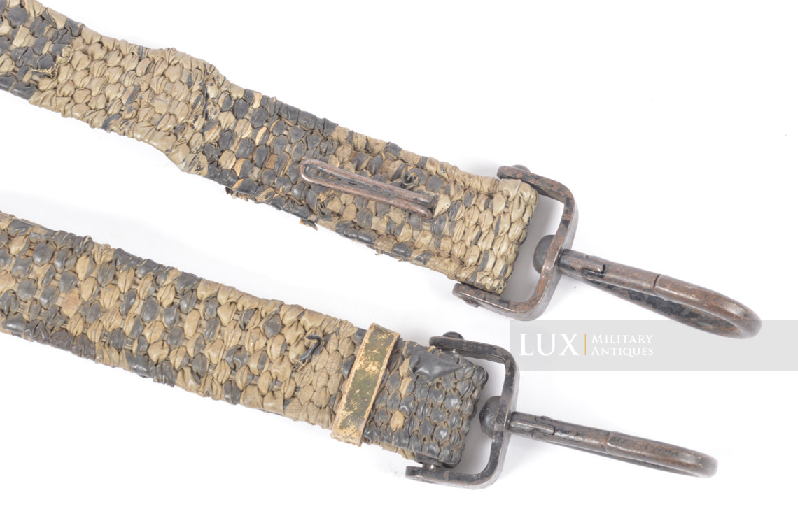 Late-war German MG34/42 ammo box carrying strap, « ersatz » - photo 7