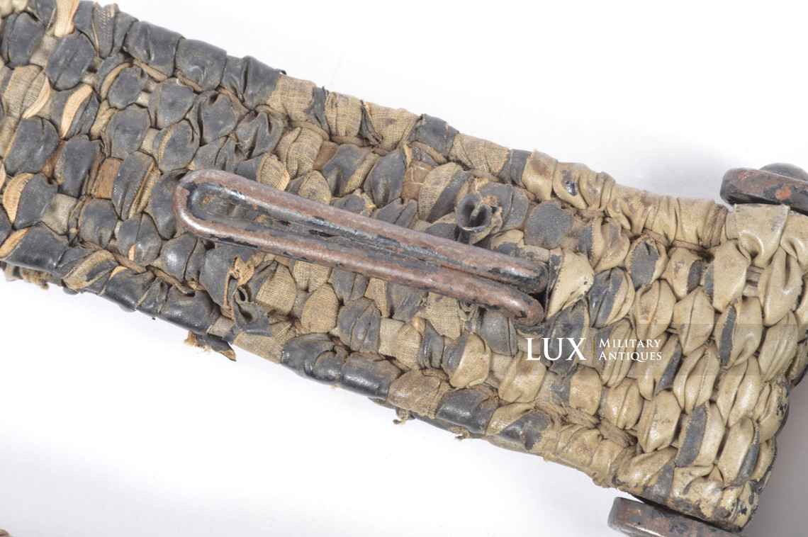 Late-war German MG34/42 ammo box carrying strap, « ersatz » - photo 9