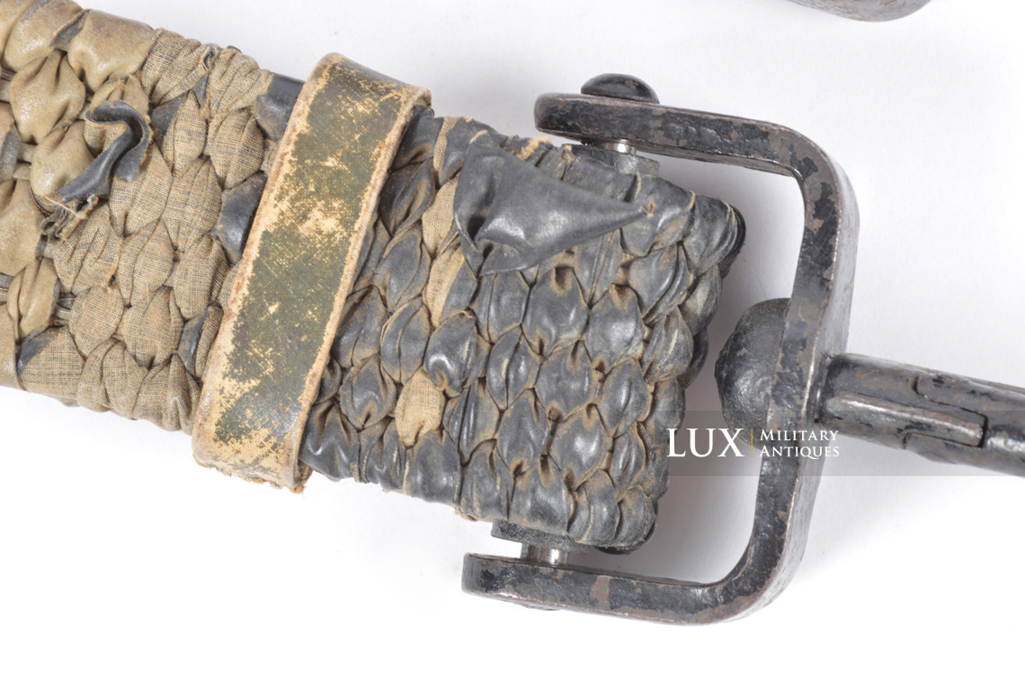 Late-war German MG34/42 ammo box carrying strap, « ersatz » - photo 10