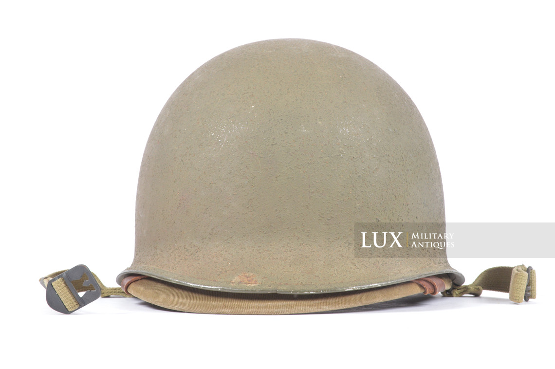 USM1 front seam fixed bale combat helmet, « Hawley liner, first type » - photo 7
