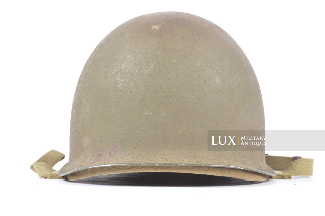 USM1 front seam fixed bale combat helmet, « Hawley liner, first type » - photo 11